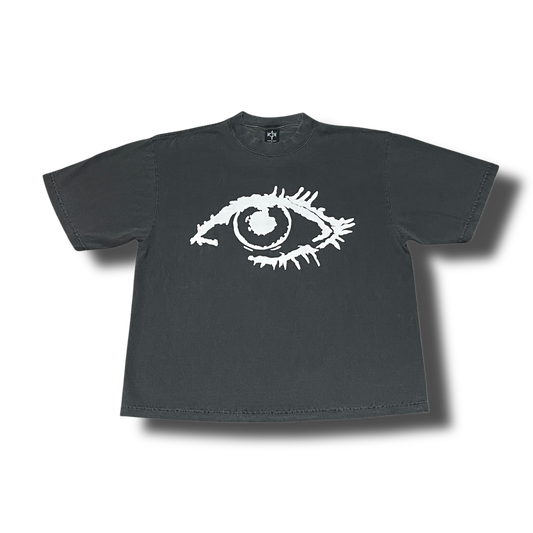 Cosmic Eye Tee - Washed Black