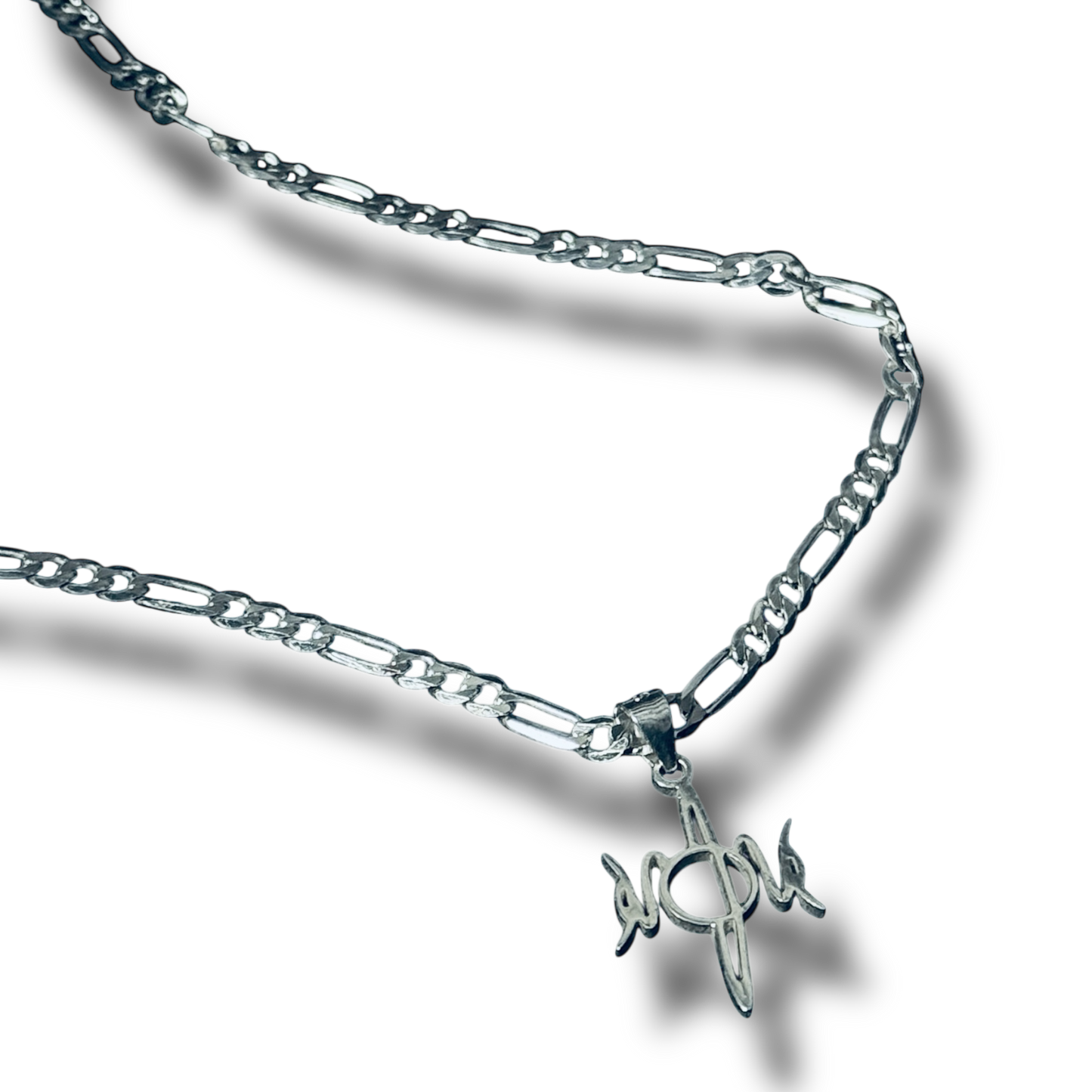 CV Logo Pendant Necklace