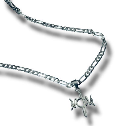 CV Logo Pendant Necklace